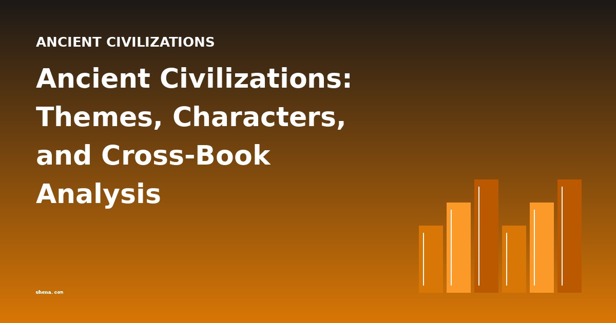 Ancient Civilizations: Themes, Characters, and Cross-Book Analysis