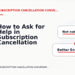 How to Ask for Help in Subscription Cancellation Conversation English