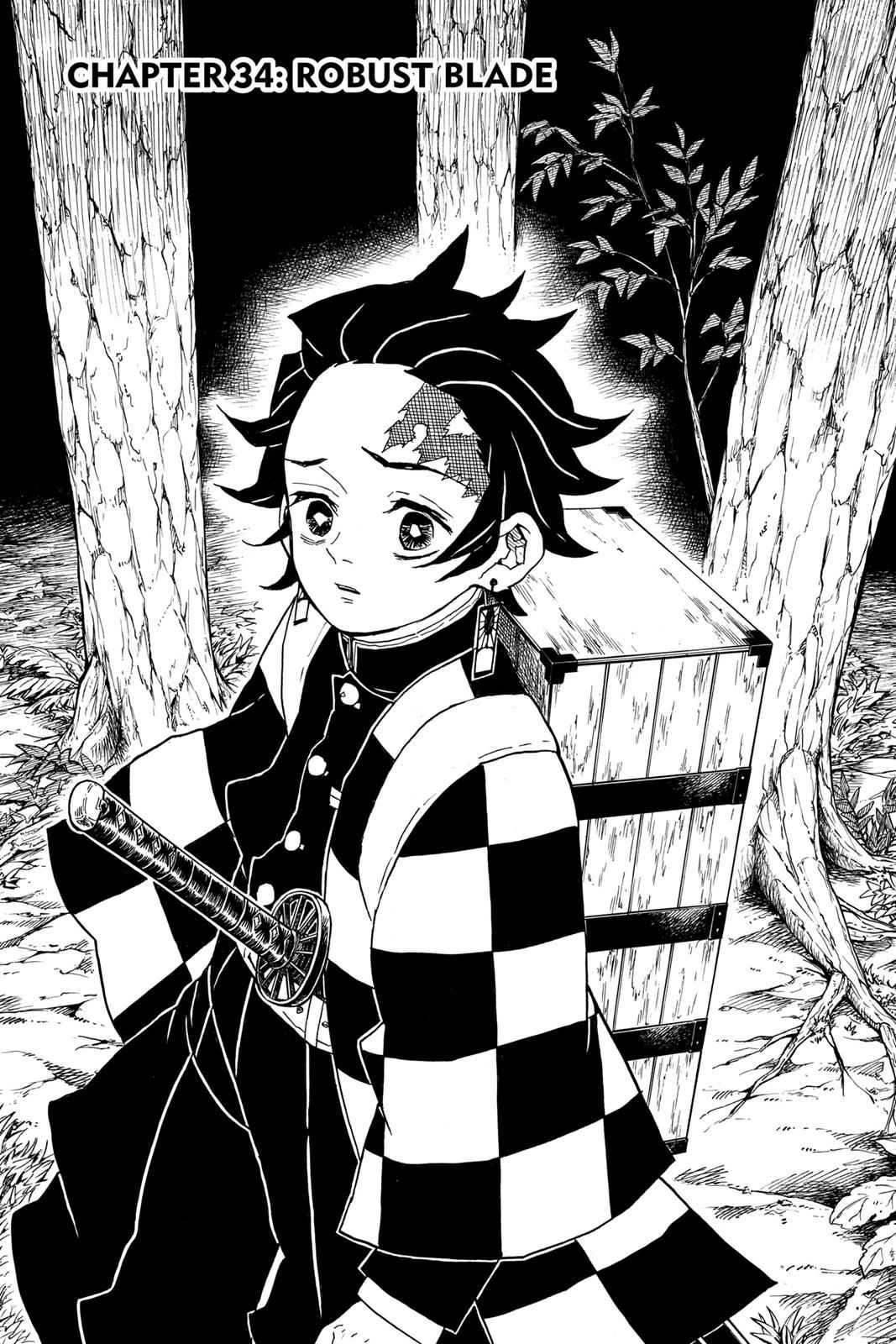 Demon Slayer: Kimetsu no Yaiba Chapter 34 Page 1
