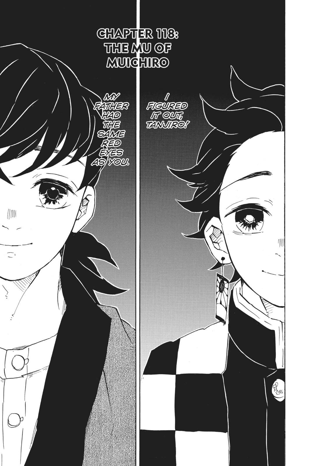 Demon Slayer: Kimetsu no Yaiba Chapter 118 Page 1