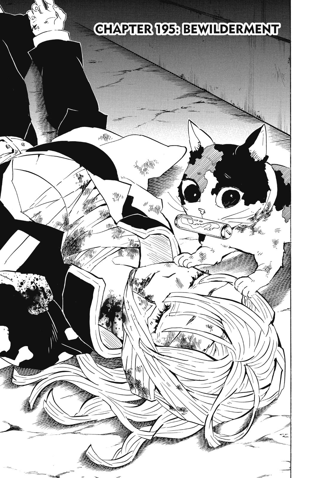 Demon Slayer: Kimetsu no Yaiba Chapter 195 Page 1