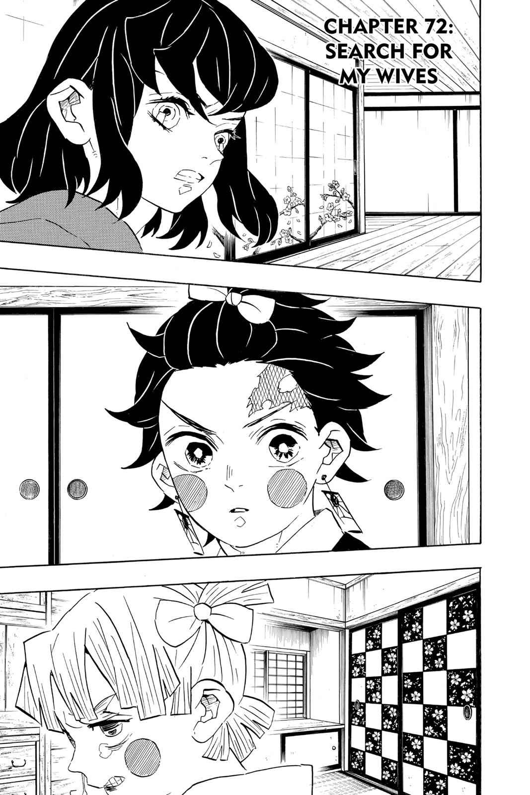 Demon Slayer: Kimetsu no Yaiba Chapter 72 Page 1