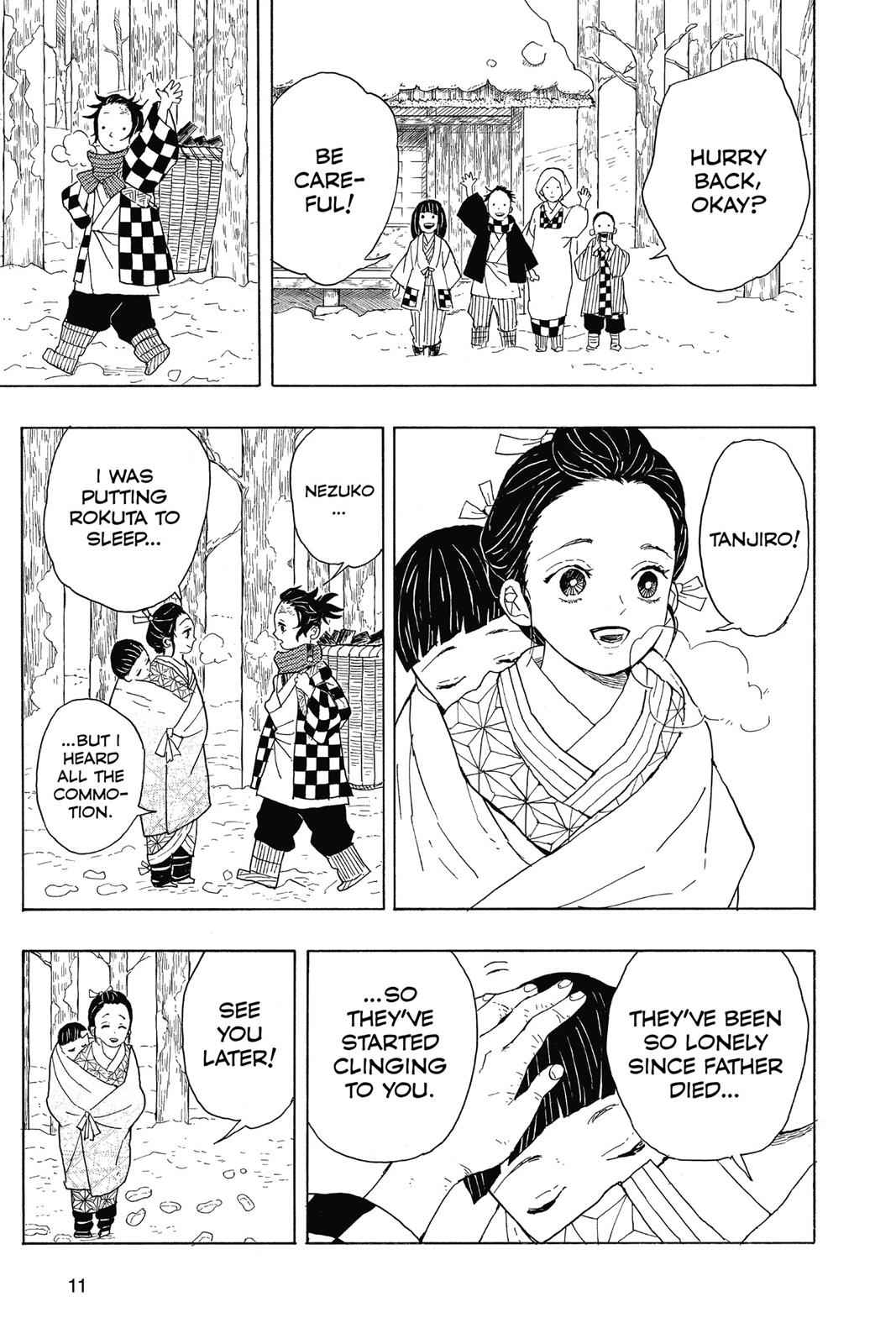 Demon Slayer: Kimetsu no Yaiba Chapter 1 Page 11