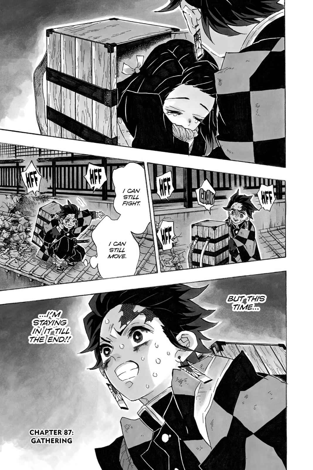 Demon Slayer: Kimetsu no Yaiba Chapter 87 Page 1