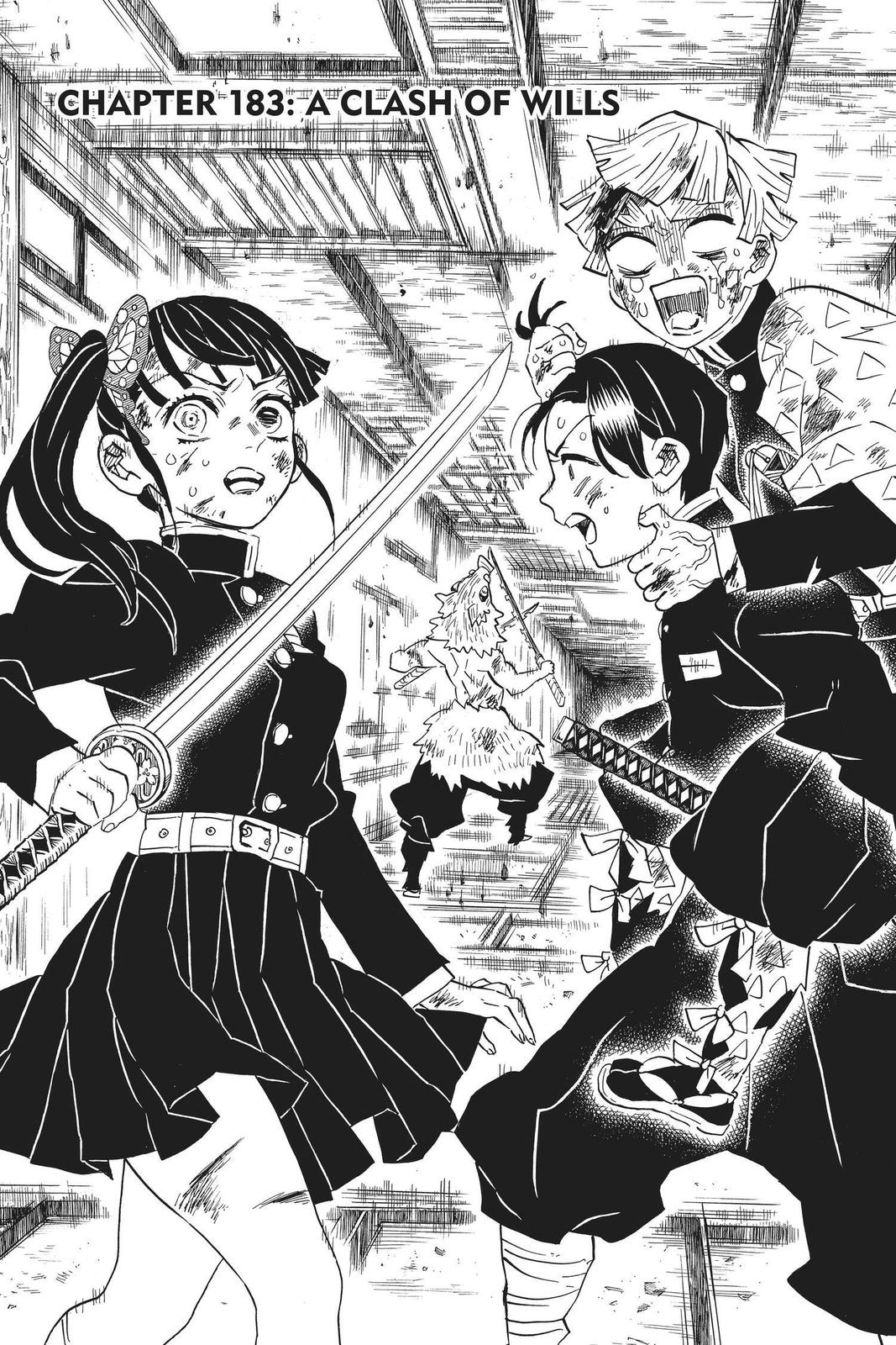 Demon Slayer: Kimetsu no Yaiba Chapter 183 Page 1