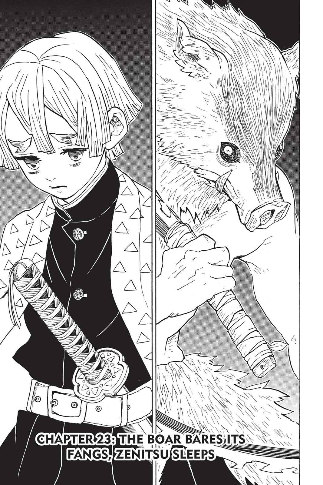 Demon Slayer: Kimetsu no Yaiba Chapter 23 Page 1