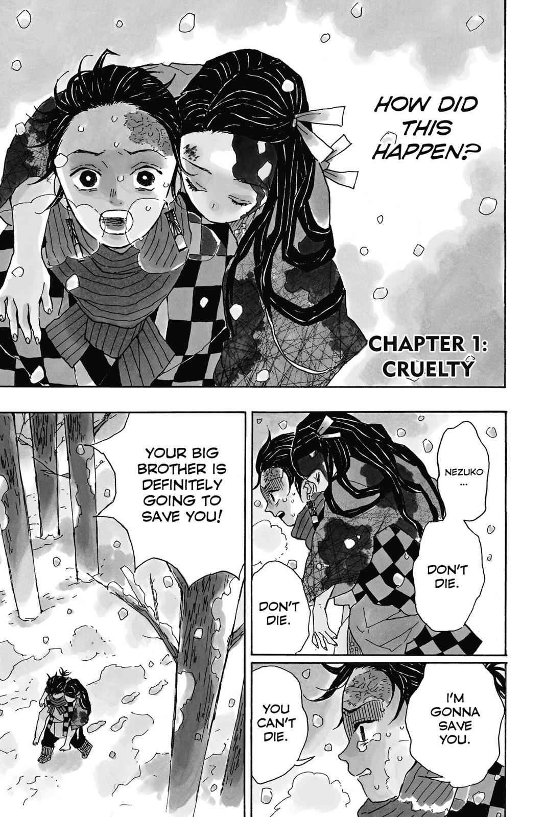 Demon Slayer: Kimetsu no Yaiba Chapter 1 Page 6