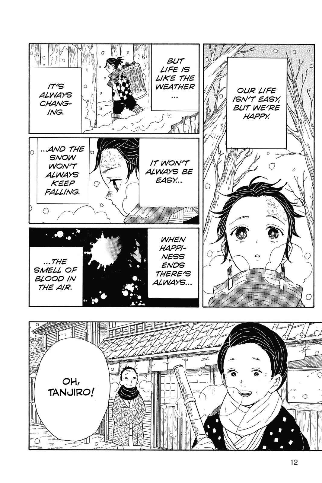 Demon Slayer: Kimetsu no Yaiba Chapter 1 Page 12