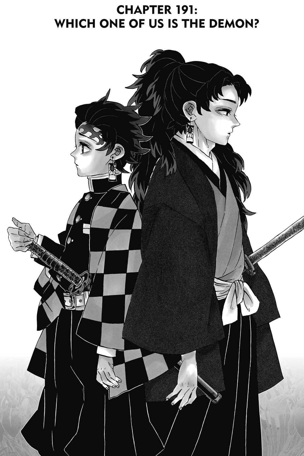 Demon Slayer: Kimetsu no Yaiba Chapter 191 Page 1