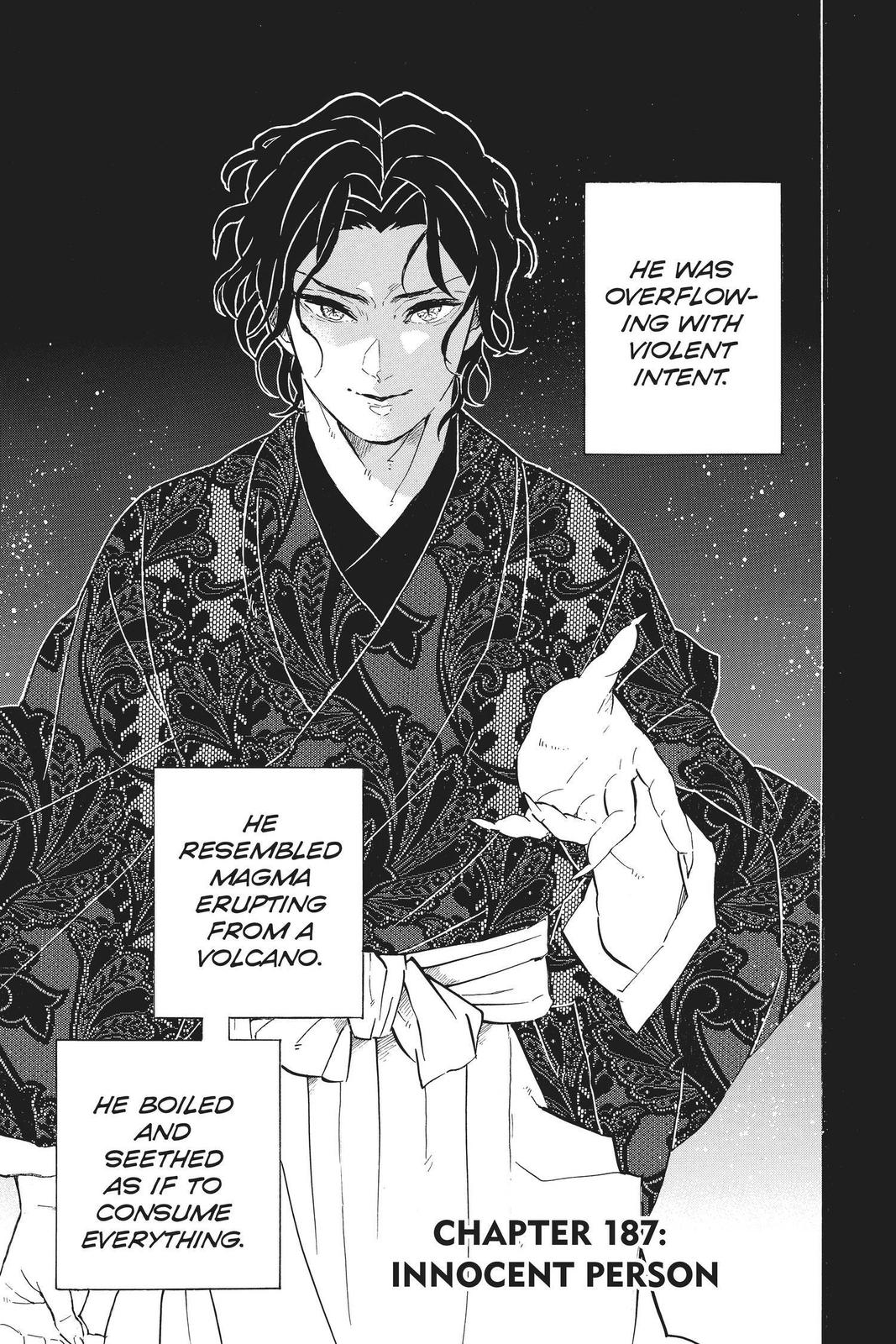 Demon Slayer: Kimetsu no Yaiba Chapter 187 Page 1