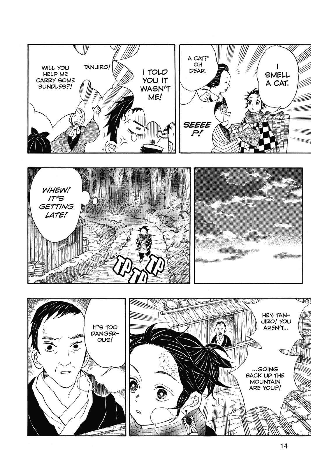 Demon Slayer: Kimetsu no Yaiba Chapter 1 Page 14