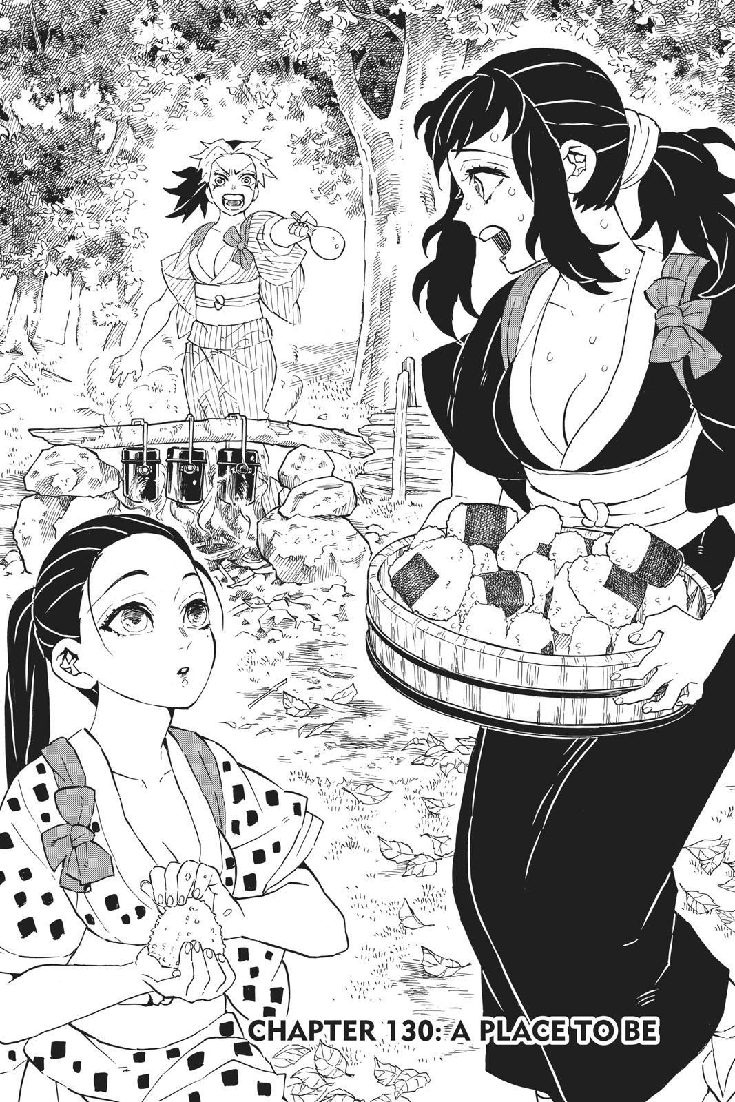 Demon Slayer: Kimetsu no Yaiba Chapter 130 Page 1
