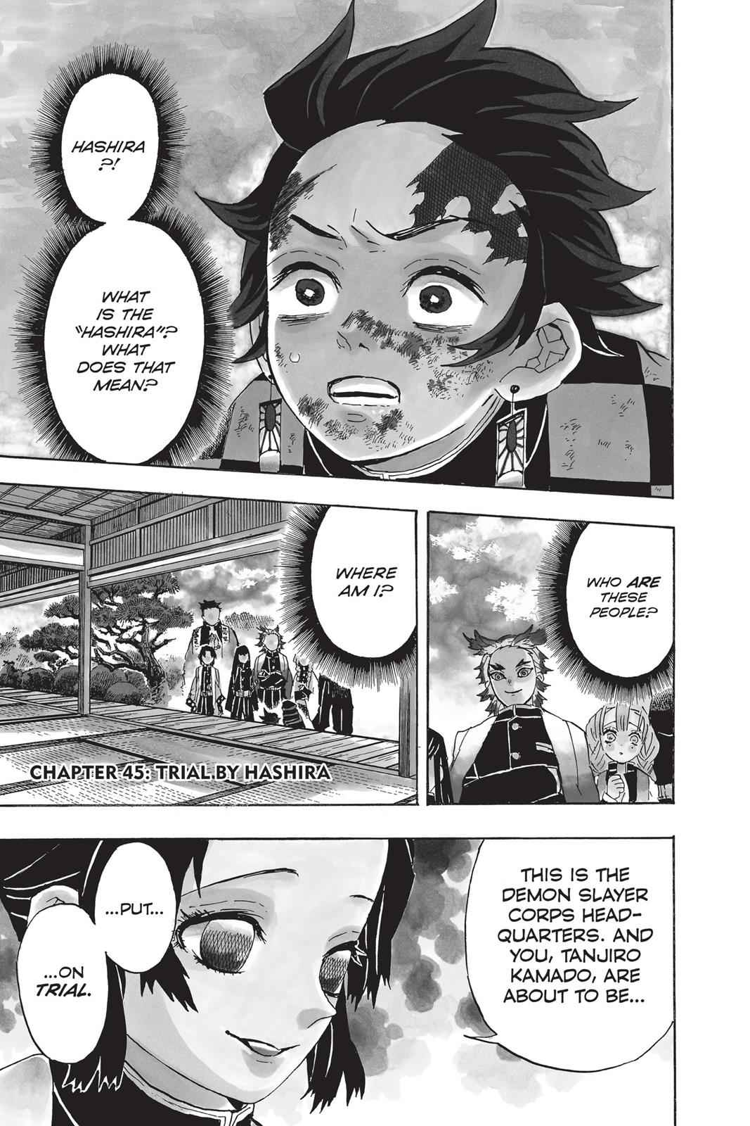 Demon Slayer: Kimetsu no Yaiba Chapter 45 Page 1