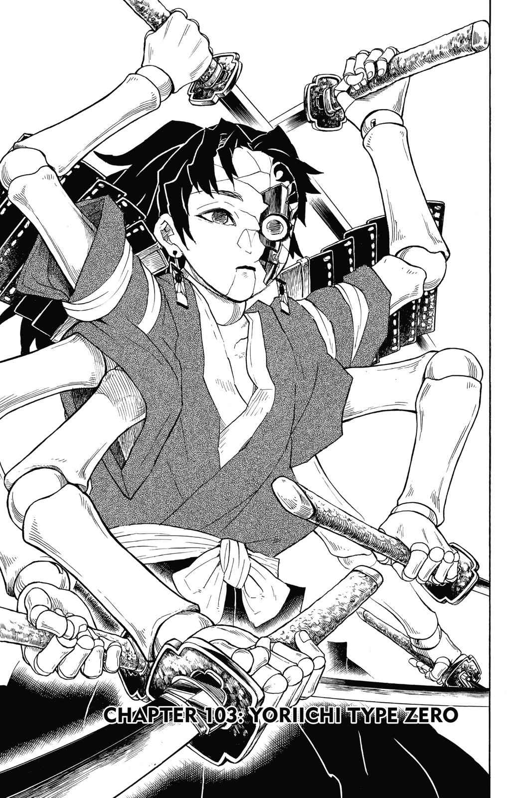 Demon Slayer: Kimetsu no Yaiba Chapter 103 Page 1