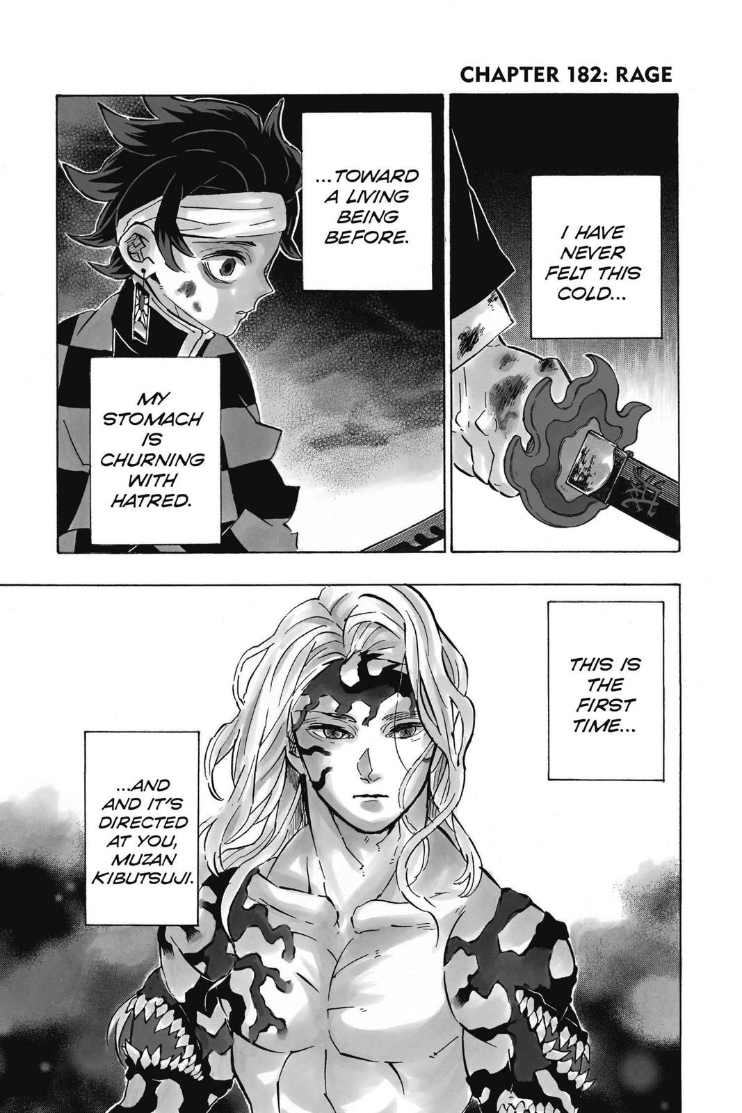 Demon Slayer: Kimetsu no Yaiba Chapter 182 Page 1
