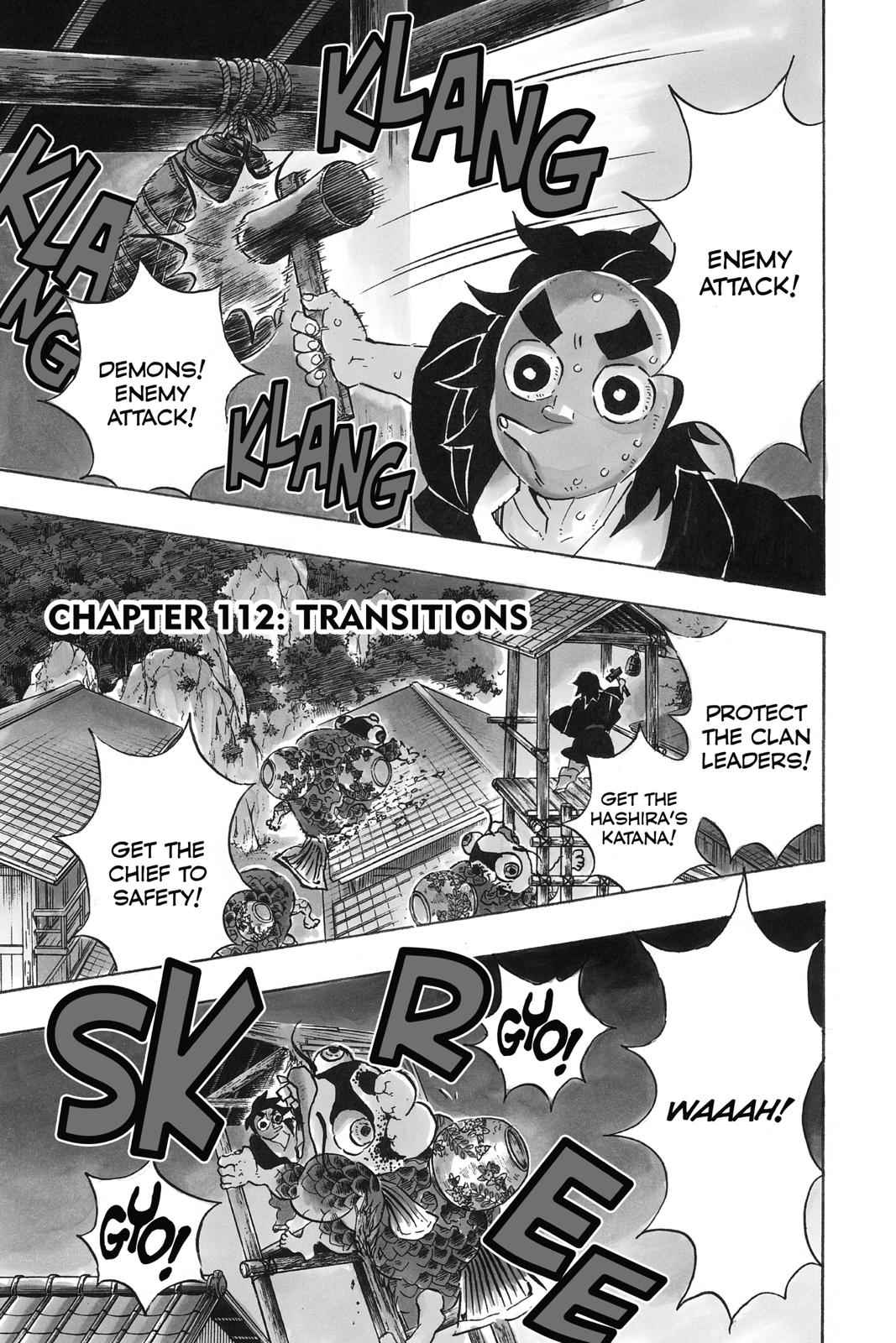 Demon Slayer: Kimetsu no Yaiba Chapter 112 Page 1