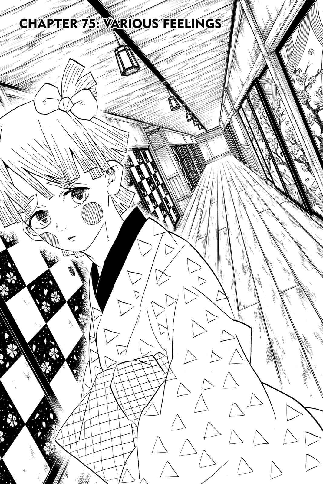 Demon Slayer: Kimetsu no Yaiba Chapter 75 Page 1