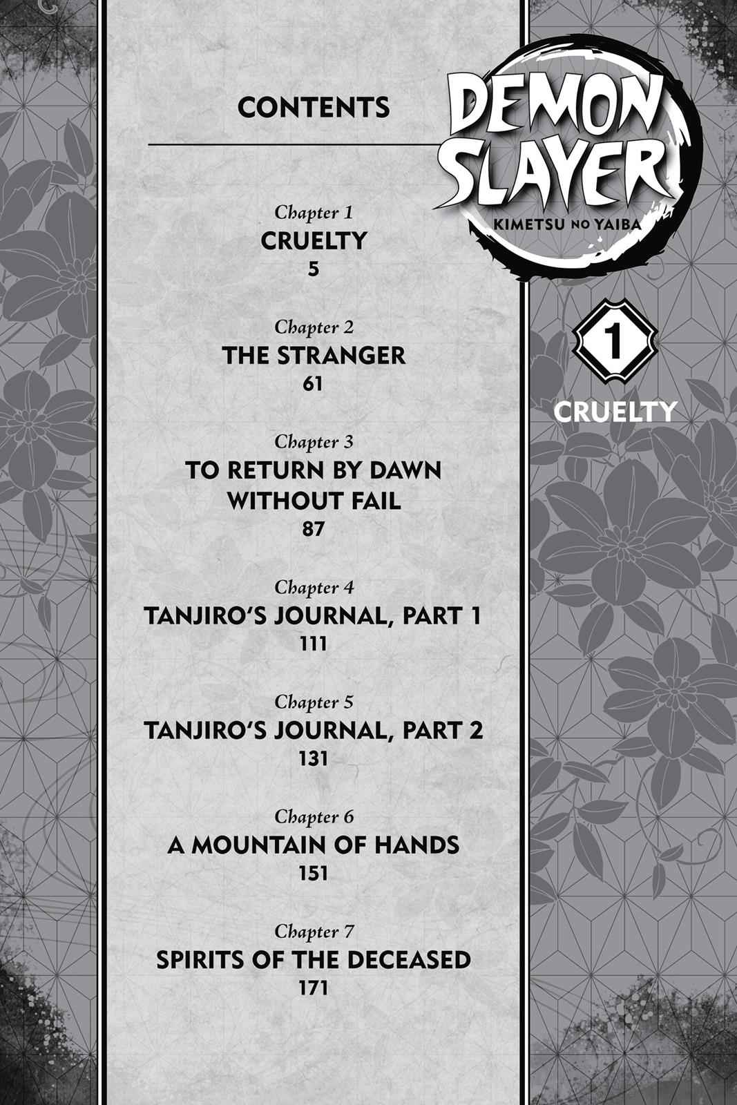 Demon Slayer: Kimetsu no Yaiba Chapter 1 Page 5