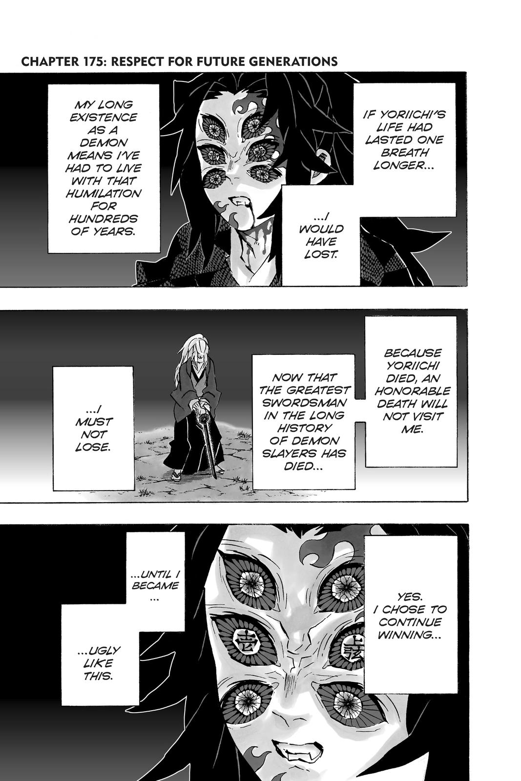 Demon Slayer: Kimetsu no Yaiba Chapter 175 Page 1