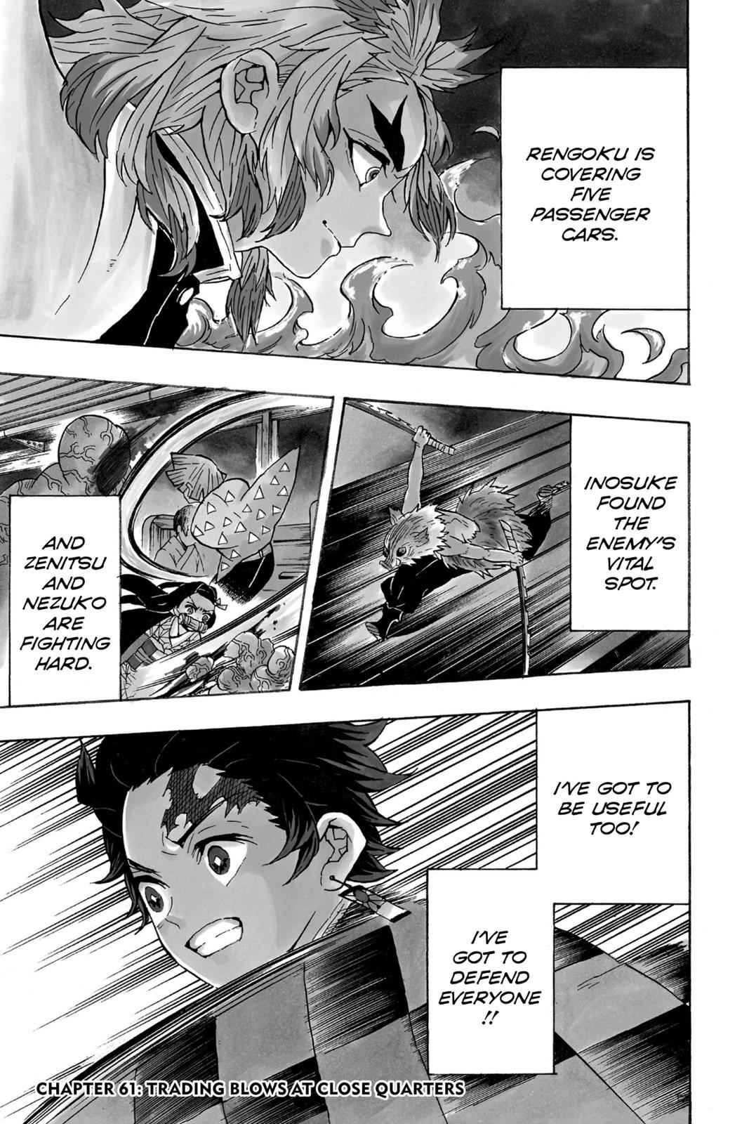 Demon Slayer: Kimetsu no Yaiba Chapter 61 Page 1
